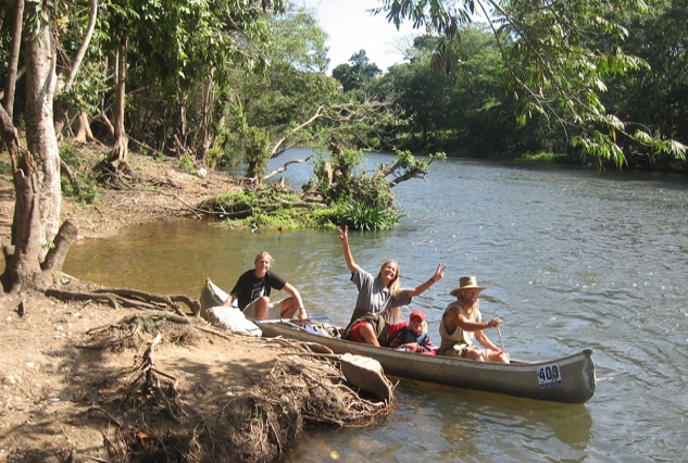 Canoe Belize River